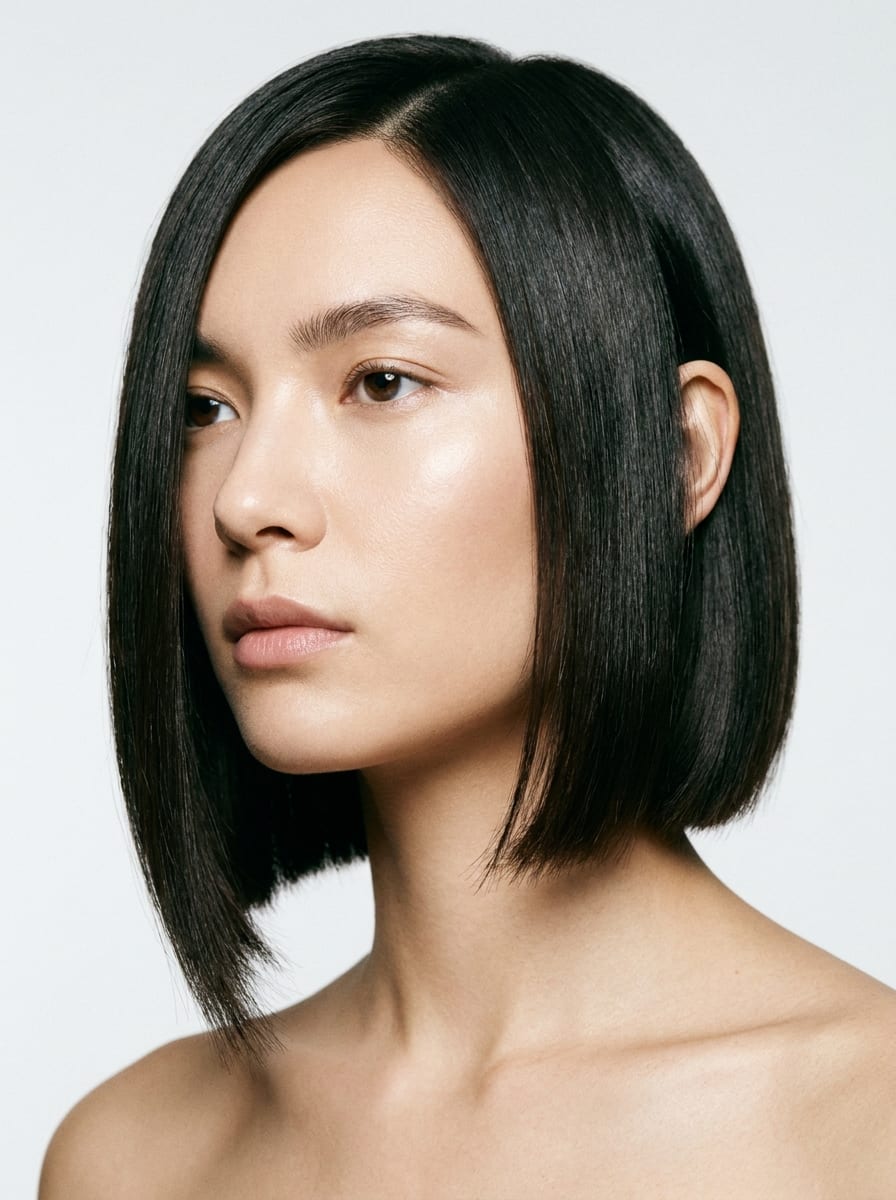 Blunt asymmetrischer Bob - Asymmetrischer Bob